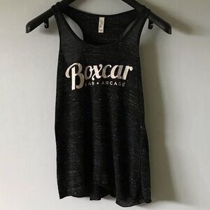 Bella + Canvas, woman’s size small tank top, black